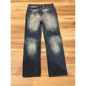 Mens Jeans 30x32 Gropecore Grungecore Distressed Denim Faded 2000s Vintage Y2K